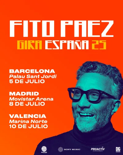 Fito Páez en España 2025